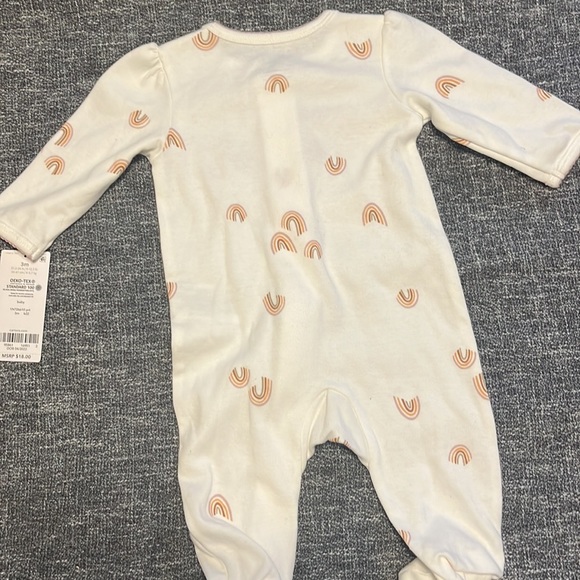 ☀️ 3 / $15 Sale ☀️ Carters 3 mo little Sister Pajamas, zip up front - Picture 3 of 4
